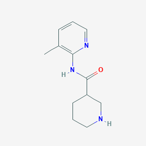 N-(3-methylpyridin-2-yl)piperidine-3-carboxamide