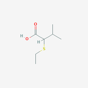 2-(Ethylsulfanyl)-3-methylbutanoic acid