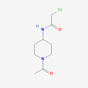 N-(1-acetylpiperidin-4-yl)-2-chloroacetamide
