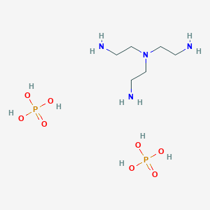 molecular formula C6H24N4O8P2 B14201574 N',N'-bis(2-aminoethyl)ethane-1,2-diamine;phosphoric acid CAS No. 849238-27-3