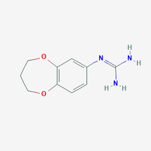 N-(3,4-dihydro-2H-1,5-benzodioxepin-7-yl)guanidine