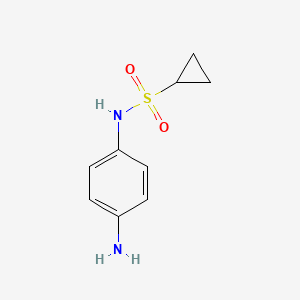 N-(4-aminophenyl)cyclopropanesulfonamide
