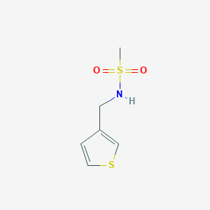 N-(thiophen-3-ylmethyl)methanesulfonamide