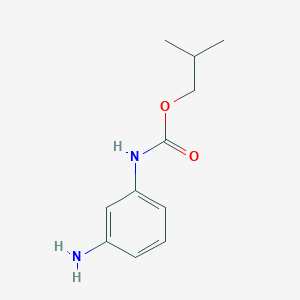 2-methylpropyl N-(3-aminophenyl)carbamate