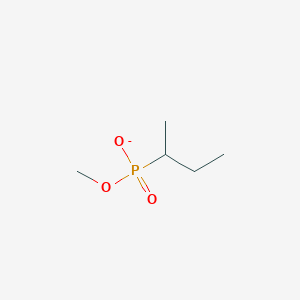 molecular formula C5H12O3P- B14202444 Methyl butan-2-ylphosphonate CAS No. 922550-88-7