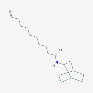 molecular formula C19H33NO B14202481 N-(Bicyclo[2.2.2]octan-2-yl)undec-10-enamide CAS No. 918801-12-4
