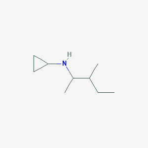 N-(3-methylpentan-2-yl)cyclopropanamine