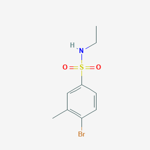 4-bromo-N-ethyl-3-methylbenzene-1-sulfonamide