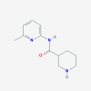 N-(6-methylpyridin-2-yl)piperidine-3-carboxamide