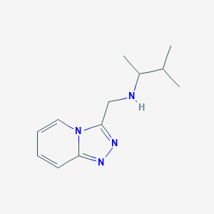 (3-Methylbutan-2-yl)({[1,2,4]triazolo[4,3-a]pyridin-3-ylmethyl})amine