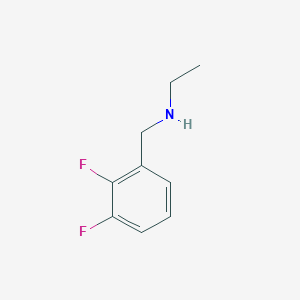 molecular formula C9H11F2N B1420276 N-Ethyl-2,3-difluorobenzylamine CAS No. 1152832-76-2