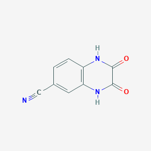2,3-Dioxo-1,2,3,4-tetrahydroquinoxaline-6-carbonitrile
