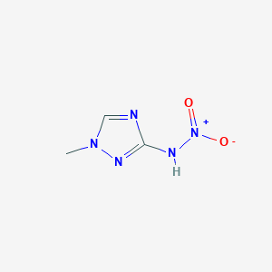 molecular formula C3H5N5O2 B14203130 N-(1-Methyl-1H-1,2,4-triazol-3-yl)nitramide CAS No. 828268-66-2