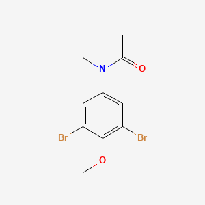 molecular formula C10H11Br2NO2 B14203132 n-(3,5-Dibromo-4-methoxyphenyl)-n-methylacetamide CAS No. 827031-51-6