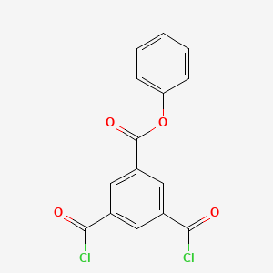 molecular formula C15H8Cl2O4 B14203226 Phenyl 3,5-bis(chlorocarbonyl)benzoate CAS No. 847449-90-5