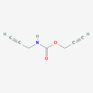 molecular formula C7H7NO2 B14203267 Prop-2-yn-1-yl prop-2-yn-1-ylcarbamate CAS No. 828927-33-9