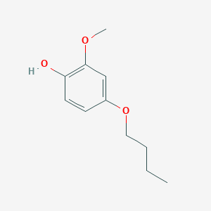 molecular formula C11H16O3 B14203276 4-Butoxy-2-methoxyphenol CAS No. 833445-78-6