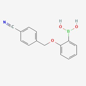 2-(4-Cyanophenylmethoxy)phenylboronic acid