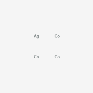 molecular formula AgCo3 B14203626 Cobalt;silver CAS No. 853245-76-8