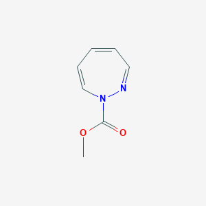 molecular formula C7H8N2O2 B142037 Methyl 1H-1,2-diazepine-1-carboxylate CAS No. 135360-85-9