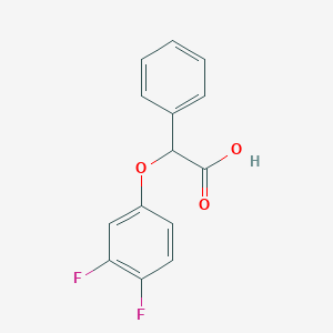 2-(3,4-Difluorophenoxy)-2-phenylacetic acid