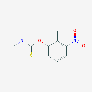 molecular formula C10H12N2O3S B14204214 O-(2-Methyl-3-nitrophenyl) dimethylcarbamothioate CAS No. 827044-42-8