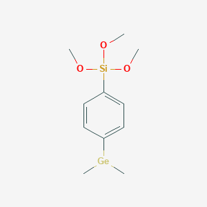 molecular formula C11H19GeO3Si B14204216 CID 78068143 