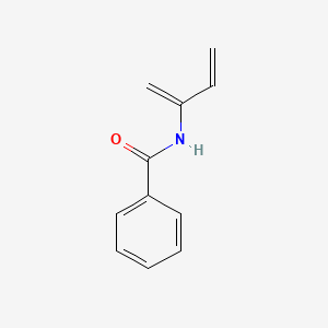 molecular formula C11H11NO B14204266 N-(Buta-1,3-dien-2-yl)benzamide CAS No. 857487-86-6
