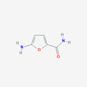 molecular formula C5H6N2O2 B14204471 2-Furancarboxamide, 5-amino- CAS No. 826991-03-1