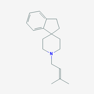 molecular formula C18H25N B142045 Mebut-indpip CAS No. 137730-58-6