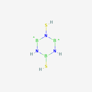 molecular formula B3H4N3S2 B14204884 CID 71406819 CAS No. 847930-97-6