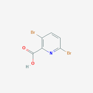 molecular formula C6H3Br2NO2 B1420499 3,6-Dibromopicolinic acid CAS No. 1133116-49-0