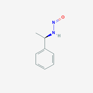 molecular formula C8H10N2O B14205053 N-[(1R)-1-Phenylethyl]nitrous amide CAS No. 791719-70-5