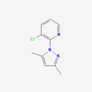 3-Chloro-2-(3,5-dimethyl-1H-pyrazol-1-yl)pyridine