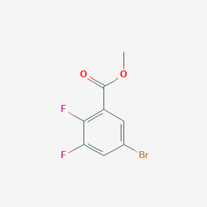 molecular formula C8H5BrF2O2 B1420519 Methyl 5-bromo-2,3-difluorobenzoate CAS No. 1150163-69-1