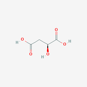 molecular formula C4H6O5 B142052 (2S)-2-Hydroxybutanedioic acid CAS No. 97-67-6