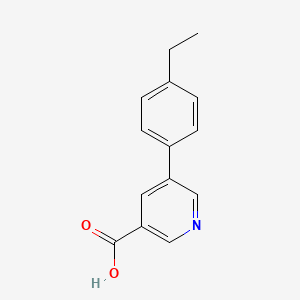 5-(4-Ethylphenyl)nicotinic acid