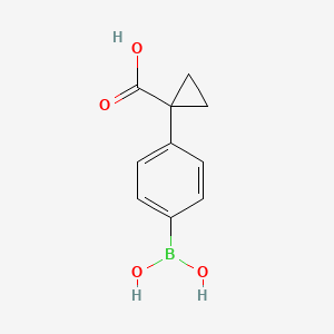 1-(4-Boronophenyl)cyclopropanecarboxylic acid