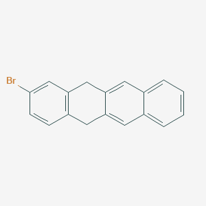 molecular formula C18H13Br B14205401 2-Bromo-5,12-dihydrotetracene CAS No. 917574-01-7