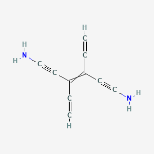 molecular formula C10H6N2 B14205447 3,4-Diethynylhex-3-ene-1,5-diyne-1,6-diamine CAS No. 823813-95-2
