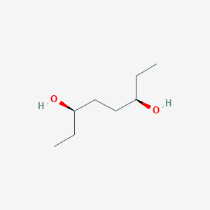 molecular formula C8H18O2 B142056 (3R,6R)-3,6-Octanediol CAS No. 129619-37-0