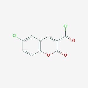 6-Chloro-2-oxo-2H-chromene-3-carbonyl chloride