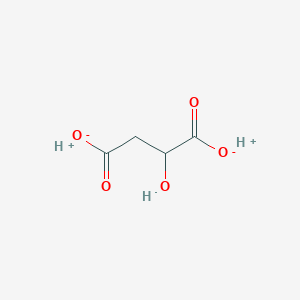 molecular formula C4H6O5 B142060 苹果酸 CAS No. 6915-15-7