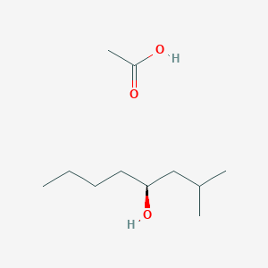 molecular formula C11H24O3 B14206276 acetic acid;(4S)-2-methyloctan-4-ol CAS No. 823811-04-7