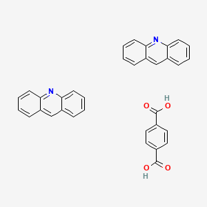 molecular formula C34H24N2O4 B14206594 Acridine;terephthalic acid CAS No. 827348-12-9