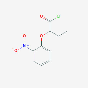 2-(2-Nitrophenoxy)butanoyl chloride