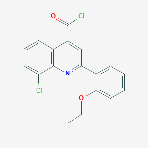 8-Chloro-2-(2-ethoxyphenyl)quinoline-4-carbonyl chloride