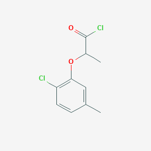 2-(2-Chloro-5-methylphenoxy)propanoyl chloride