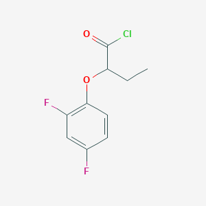 2-(2,4-Difluorophenoxy)butanoyl chloride