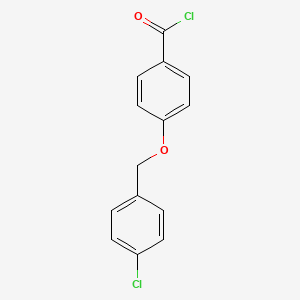 4-[(4-Chlorobenzyl)oxy]benzoyl chloride